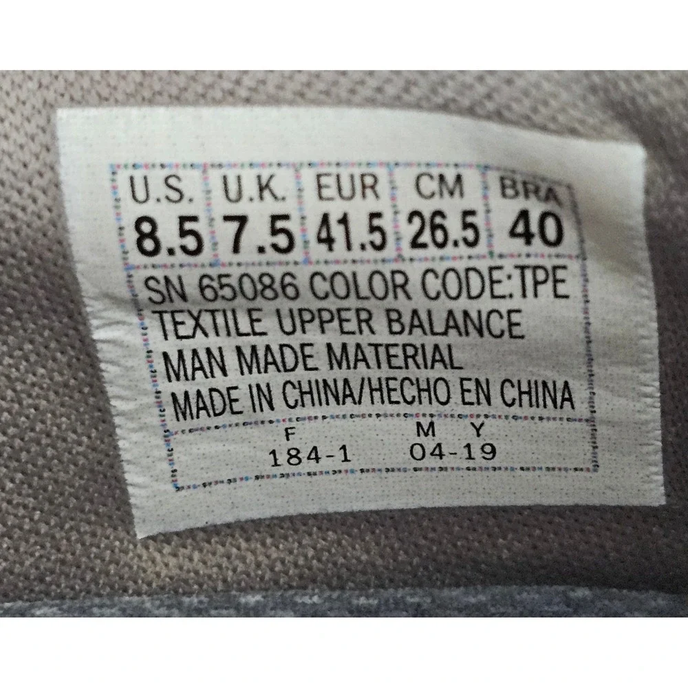Skechers Expected Gomel Men's 8.5 Taupe Slip On Memory Foam 65086